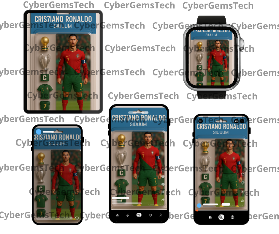 Action Figure Cristiano Ronaldo CR7